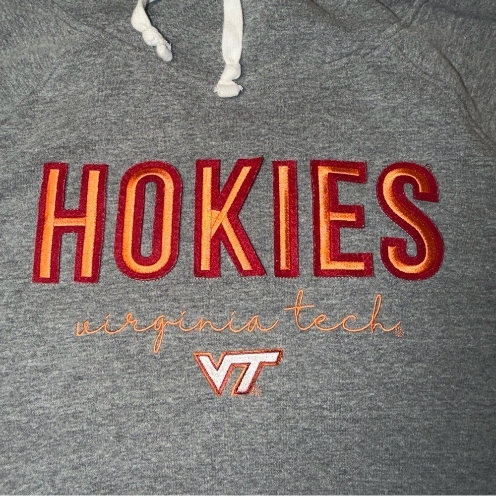 VT Virginia Tech Hokies Hoodie Womens Large